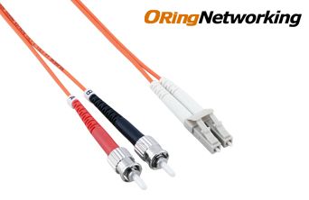 62,5/125 LC/PC-ST/PC Multi Mode LSZH Fiber Optik Patch Kablo