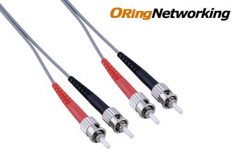 50/125 ST/PC-ST/PC Multi Mode LSZH Fiber Optik Patch Kablo