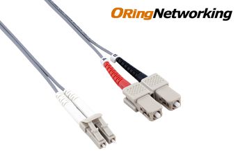 50/125 LC/PC-SC/PC Multi Mode LSZH Fiber Optik Patch Kablo