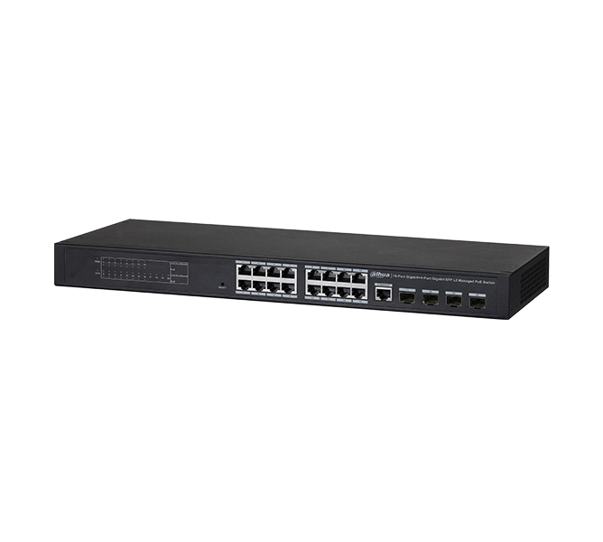 16-Port PoE Gigabit Managed Switch