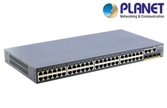 50-Port Gigabit + 4-Port Gigabit SFP Layer2/L4 Advanced SNMP Yönetilebilir Switch