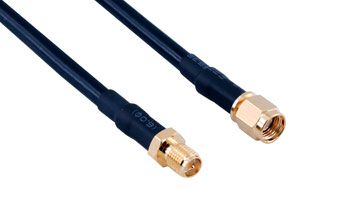 SMA Male RP - SMA Female RP RG58 Cable - 7m