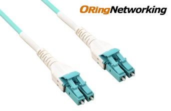 50/125 LC/UPC-LC/UPC MultiMode Duplex LSZH Uniboot OM3 Fiber Optik Patch Kablo