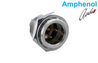 3 Pin Mini XLR Male Chasis Type Connector