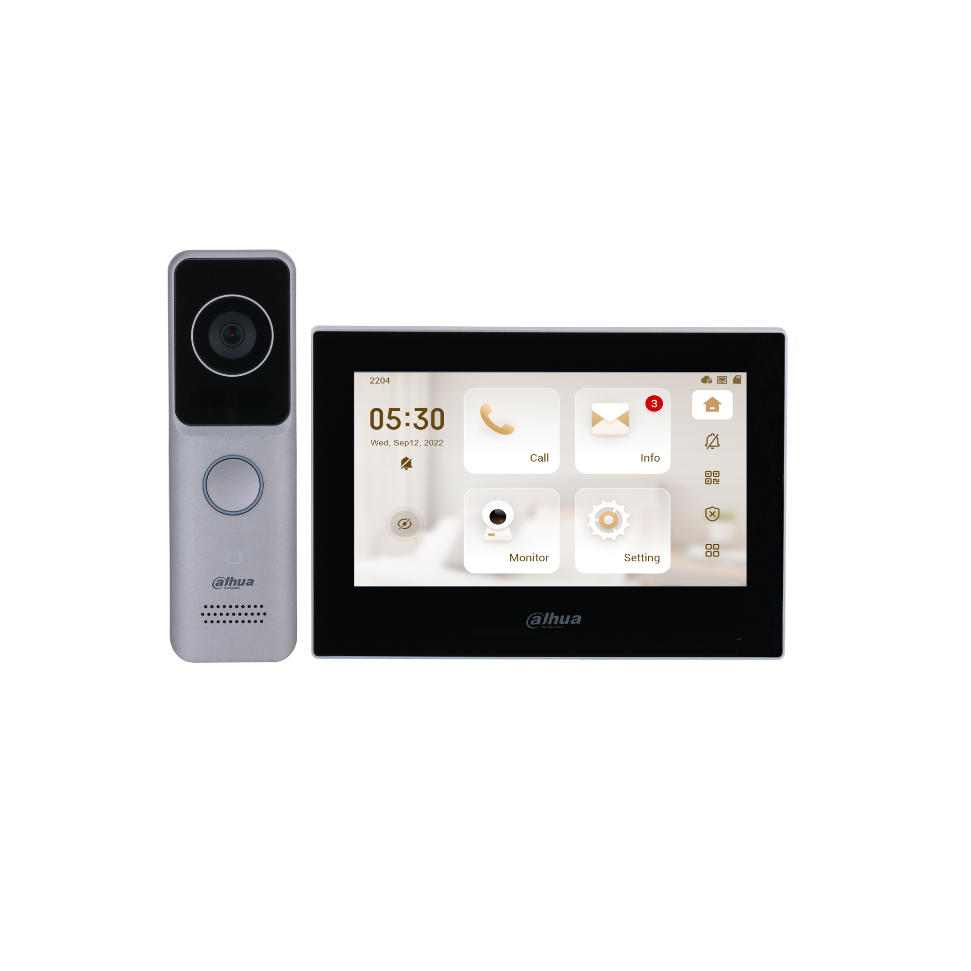 Wi-Fi Villa Door Station& IP Indoor Monitor 2