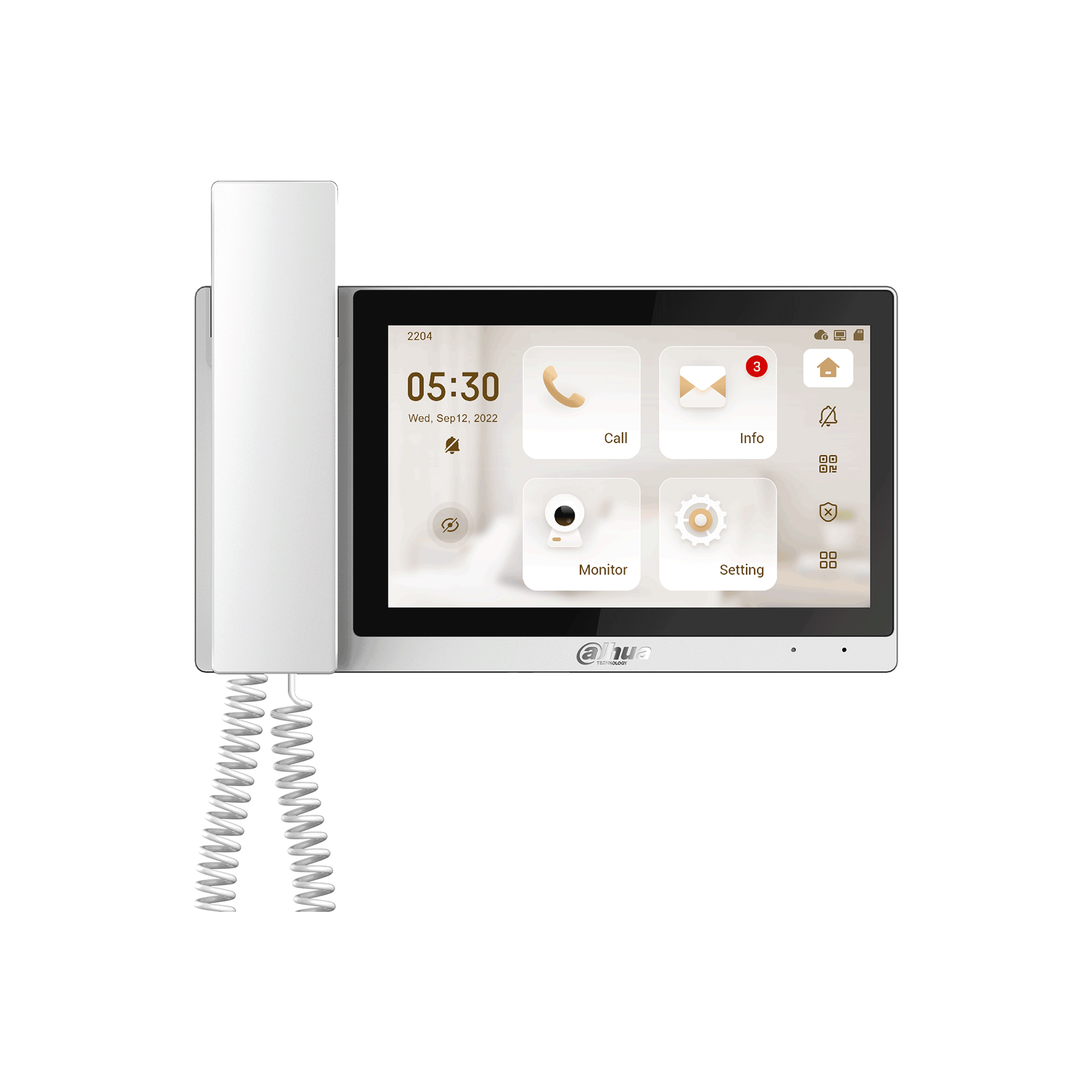 IP & Wi-Fi Indoor Monitor with Handset 2