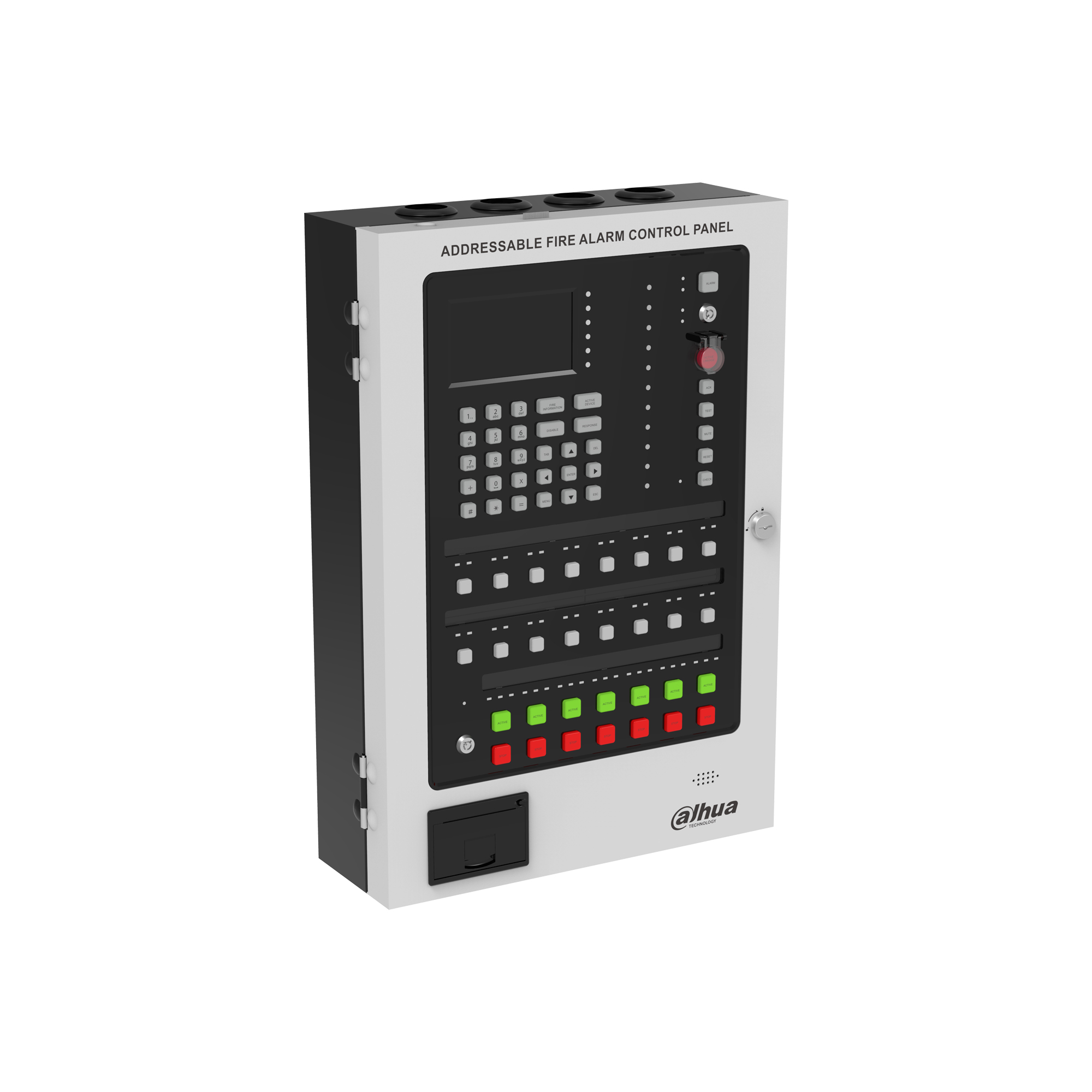Addressable Fire Alarm Control Panel With Optional Printer 4