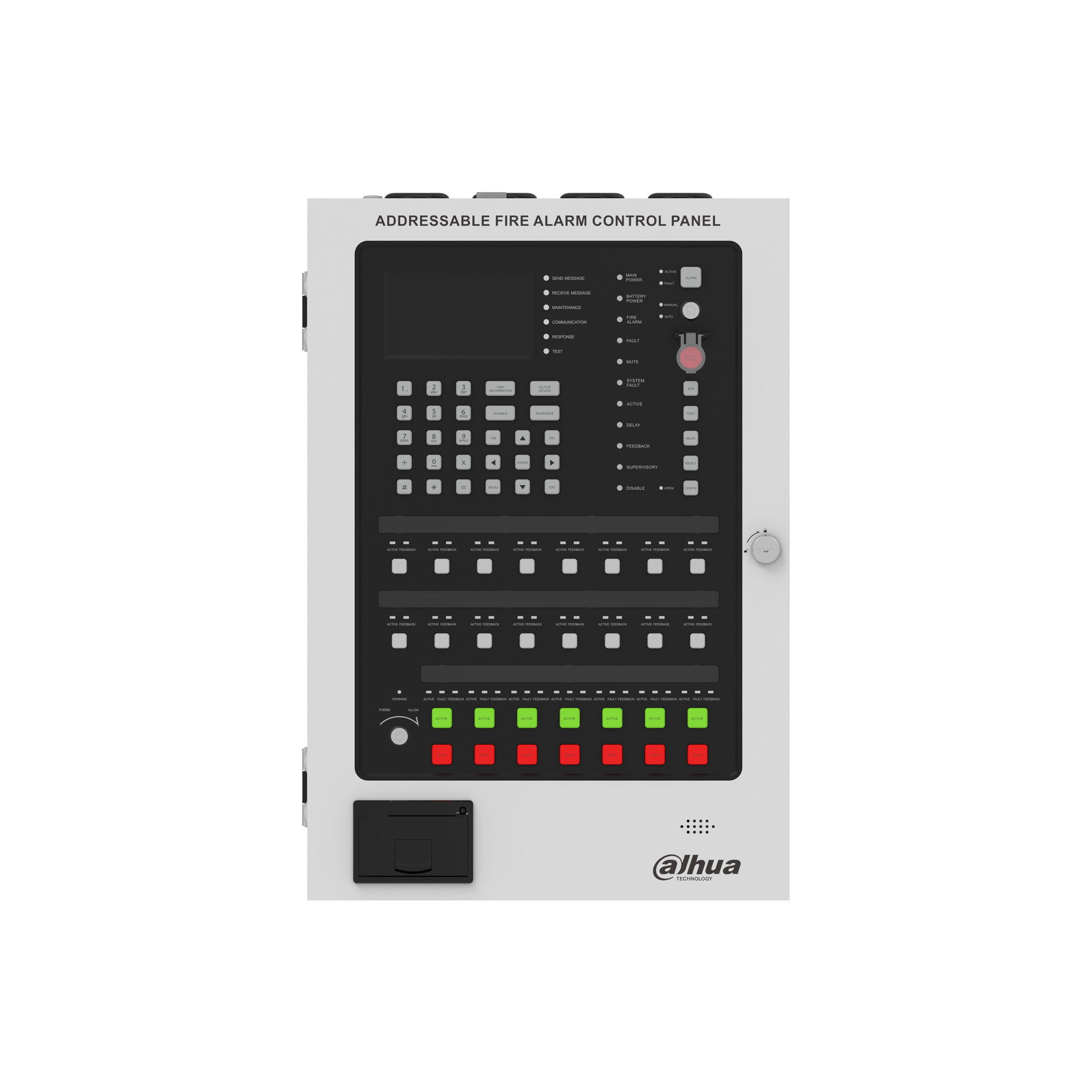 1-Loop Addressable Fire Alarm Control Panel