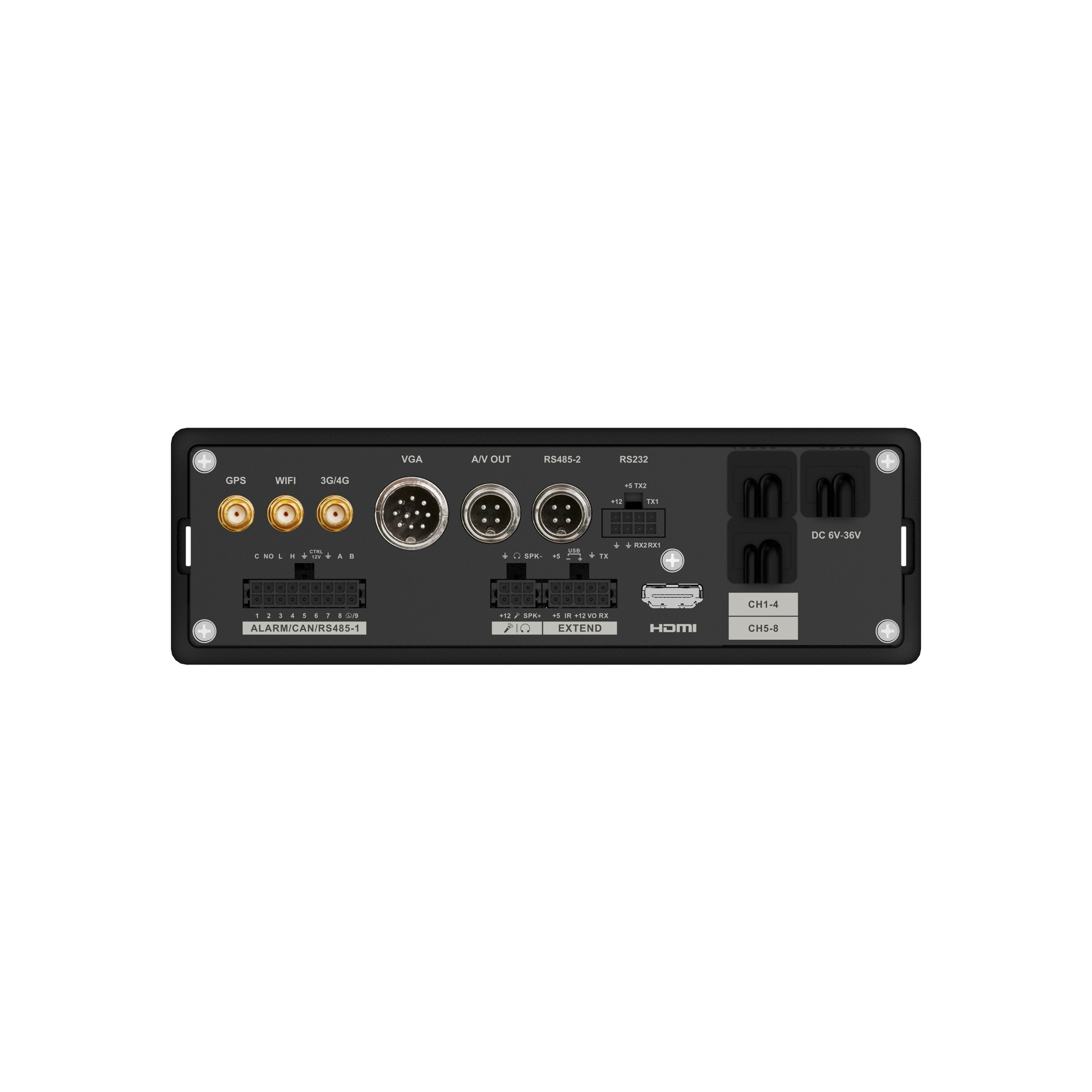 8 Kanal POE H.265 2 HDD AI Mobil Video Kaydedici 3