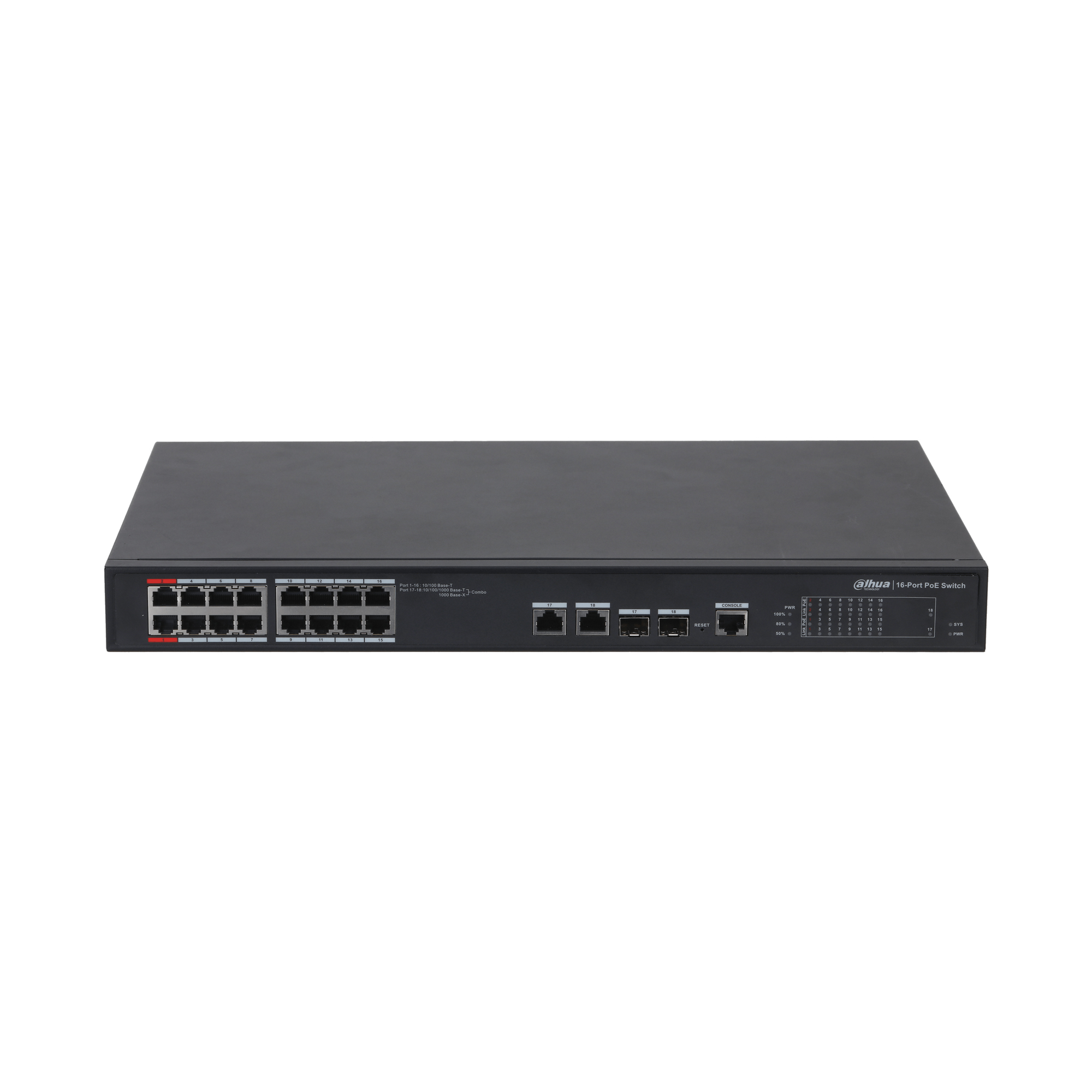 16-Port PoE Switch 2
