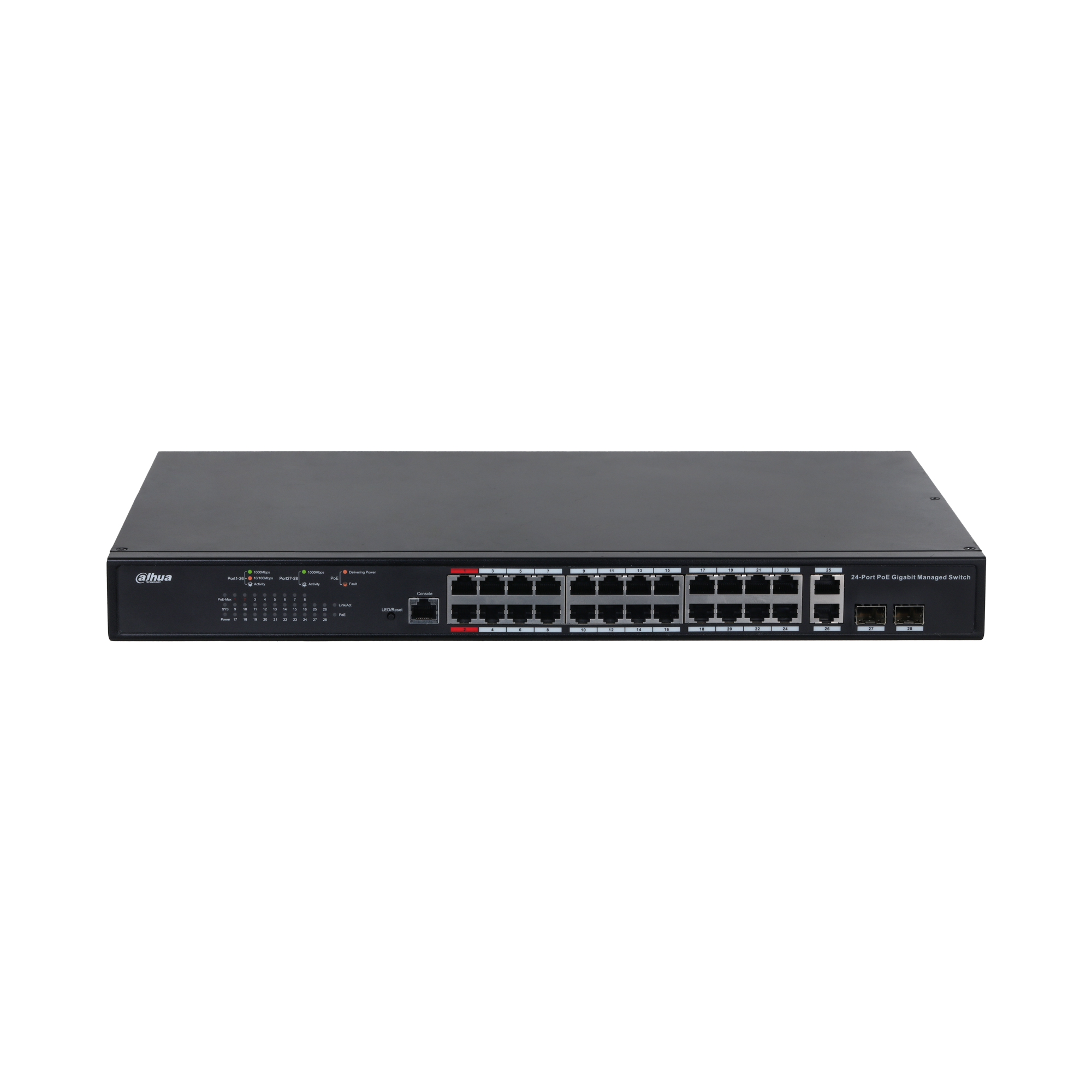 26 Portlu 10/100/1000 Mbps Gigabit Switch 2