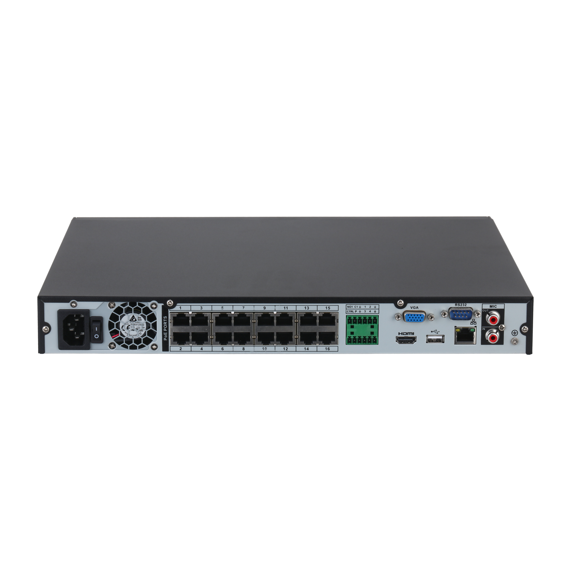 16CH 1U 16PoE 2HDDs Lite Network Video Recorder 3