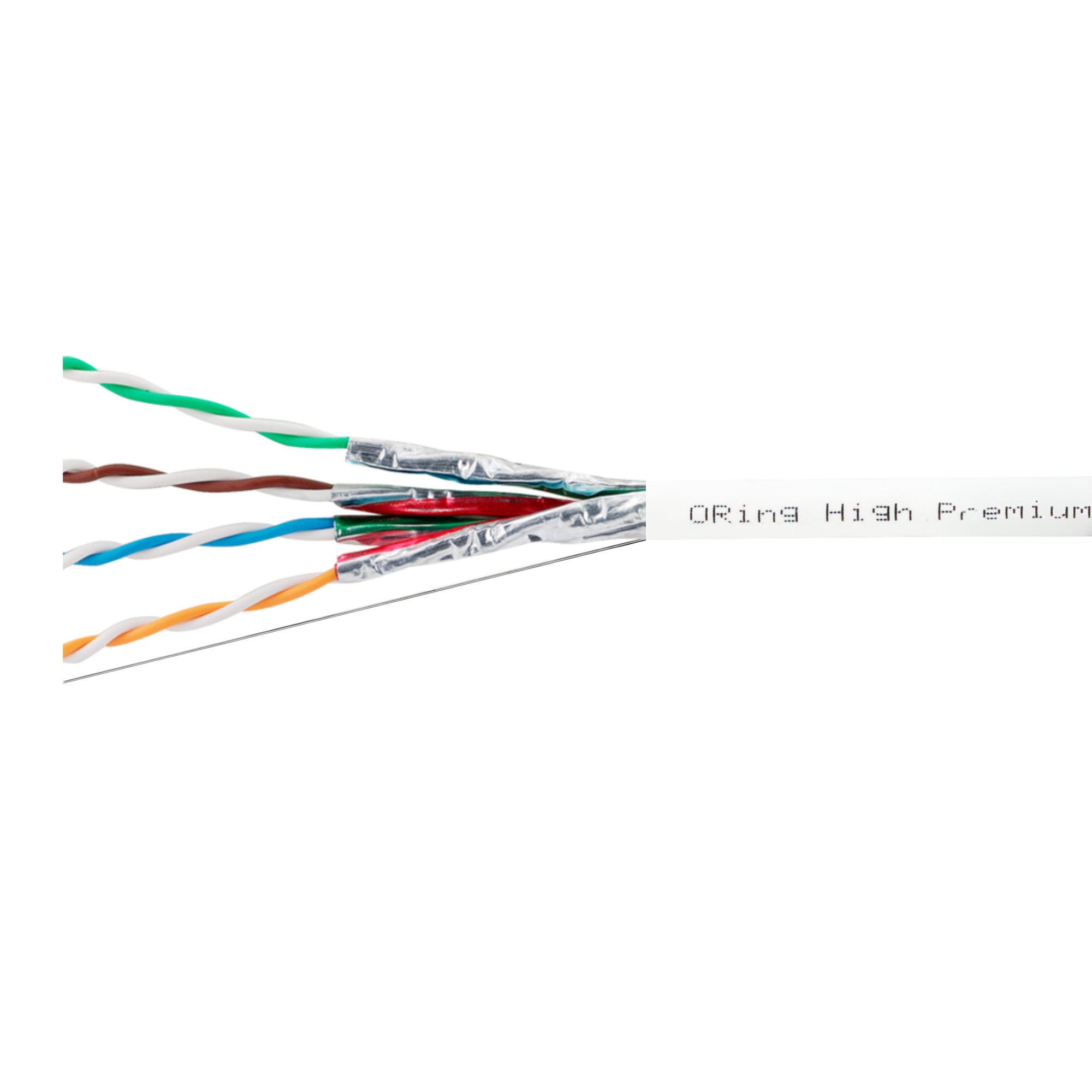 U/FTP CAT6A 10G 23AWG LSZH Network Cable 500m