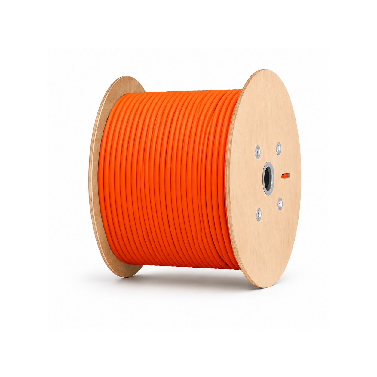 S/FTP CAT6A 10G 23AWG PIMF LSZH Network Cable500m - Orange 2