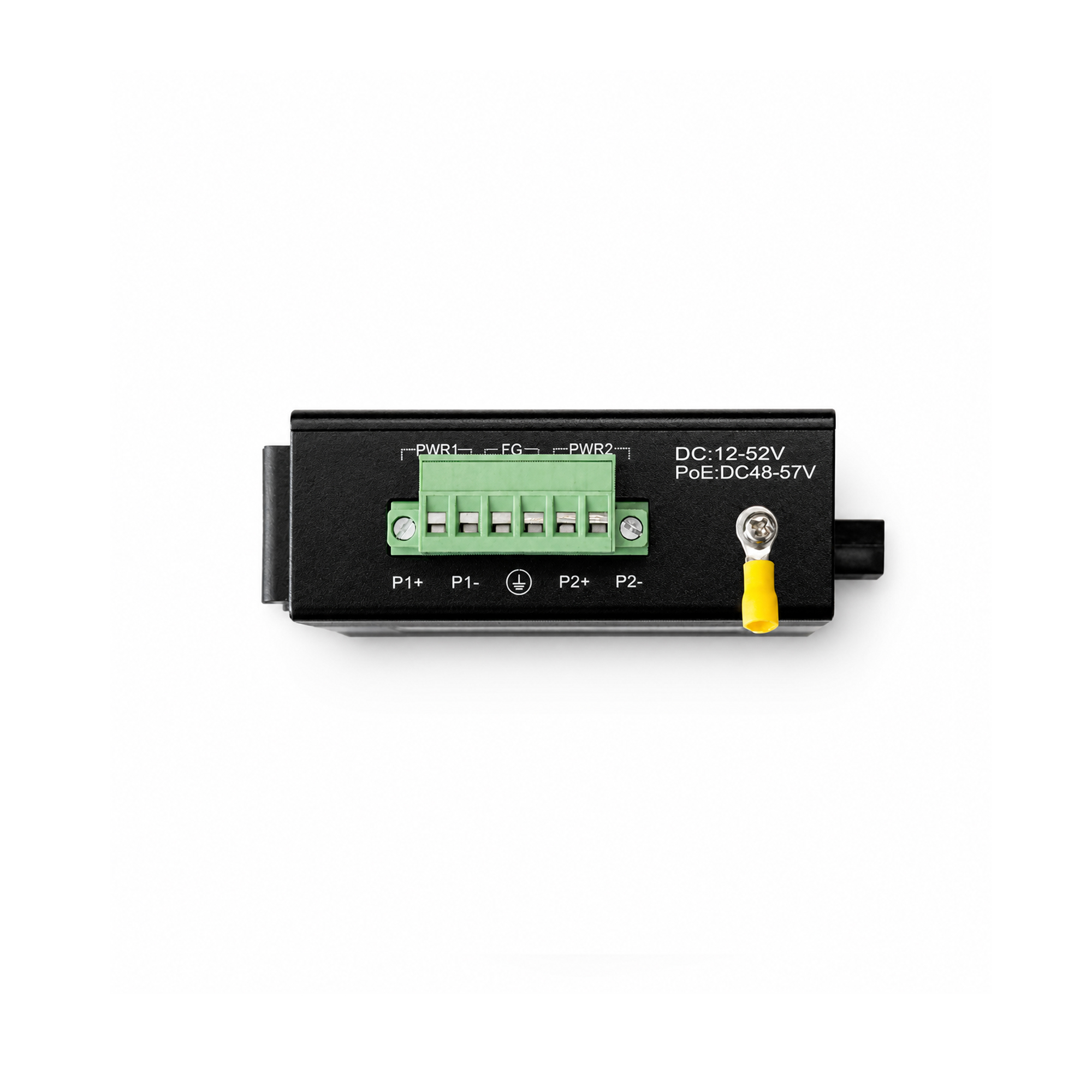 Industrial Gigabit 10/100/1000Mbps Single Mode Fiber Media Converter 4