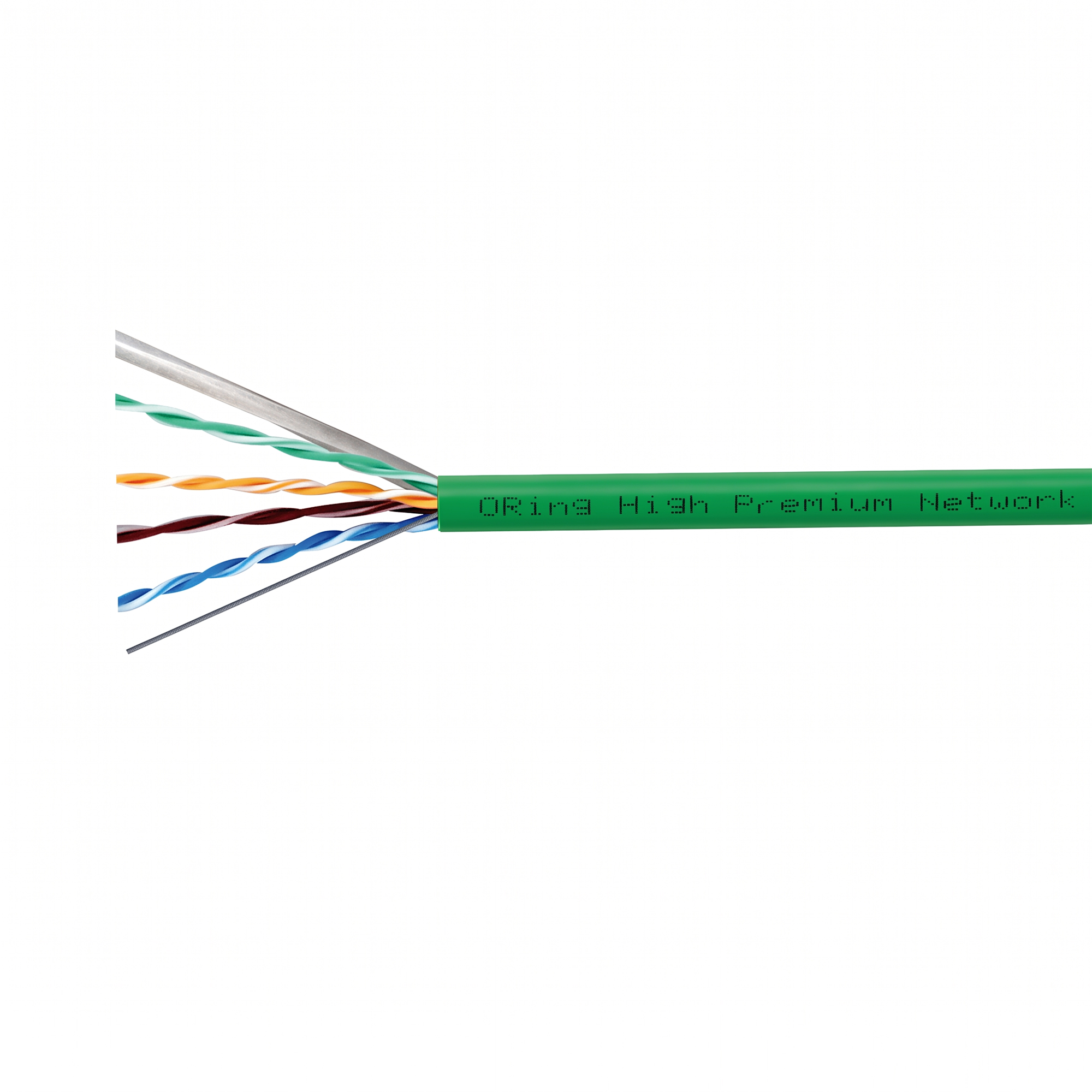 U/UTP CAT6 23AWG LSZH Network Cable 500m - Green 2