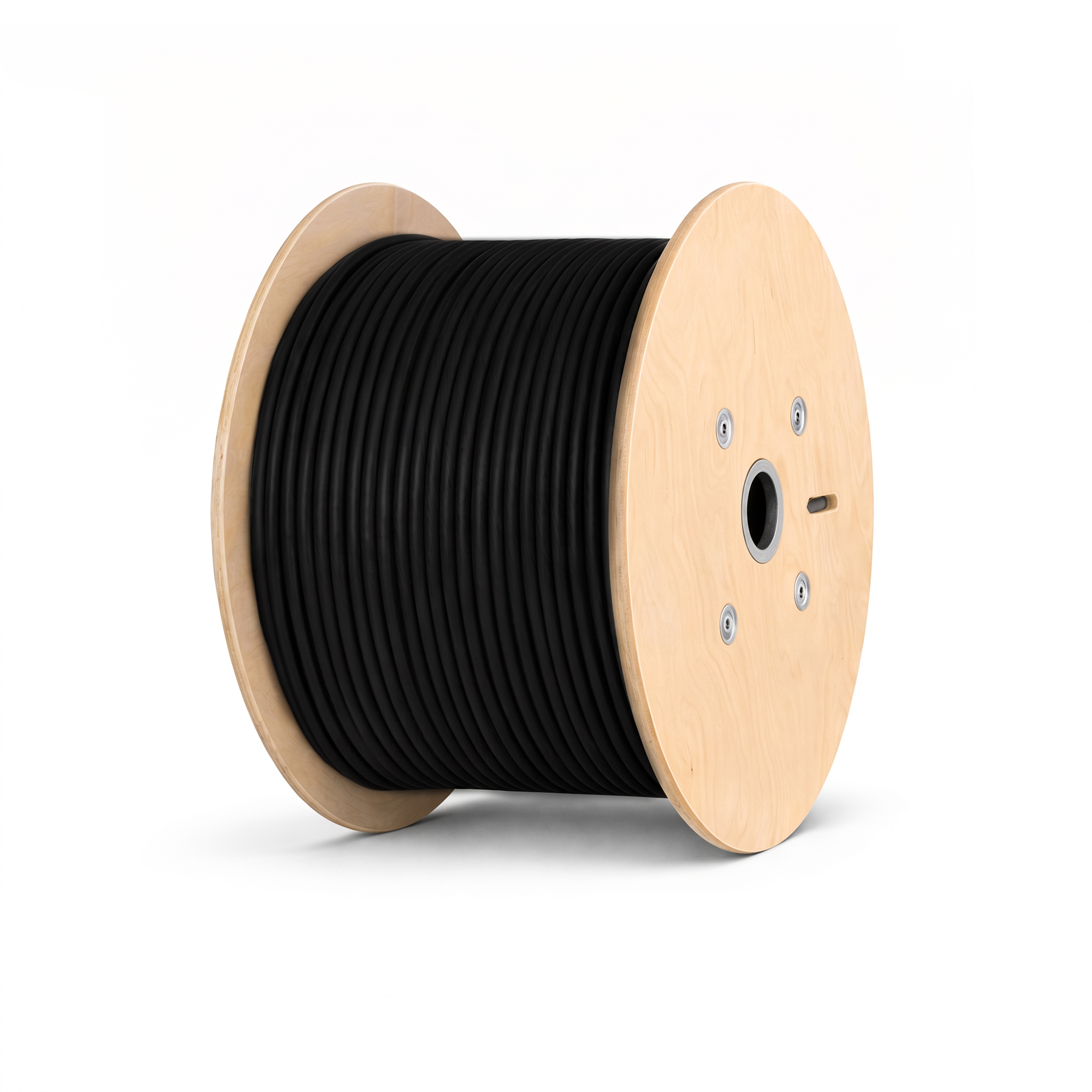 U/UTP CAT6 23AWG PE Outdoor Network Cable 500m - Black 3