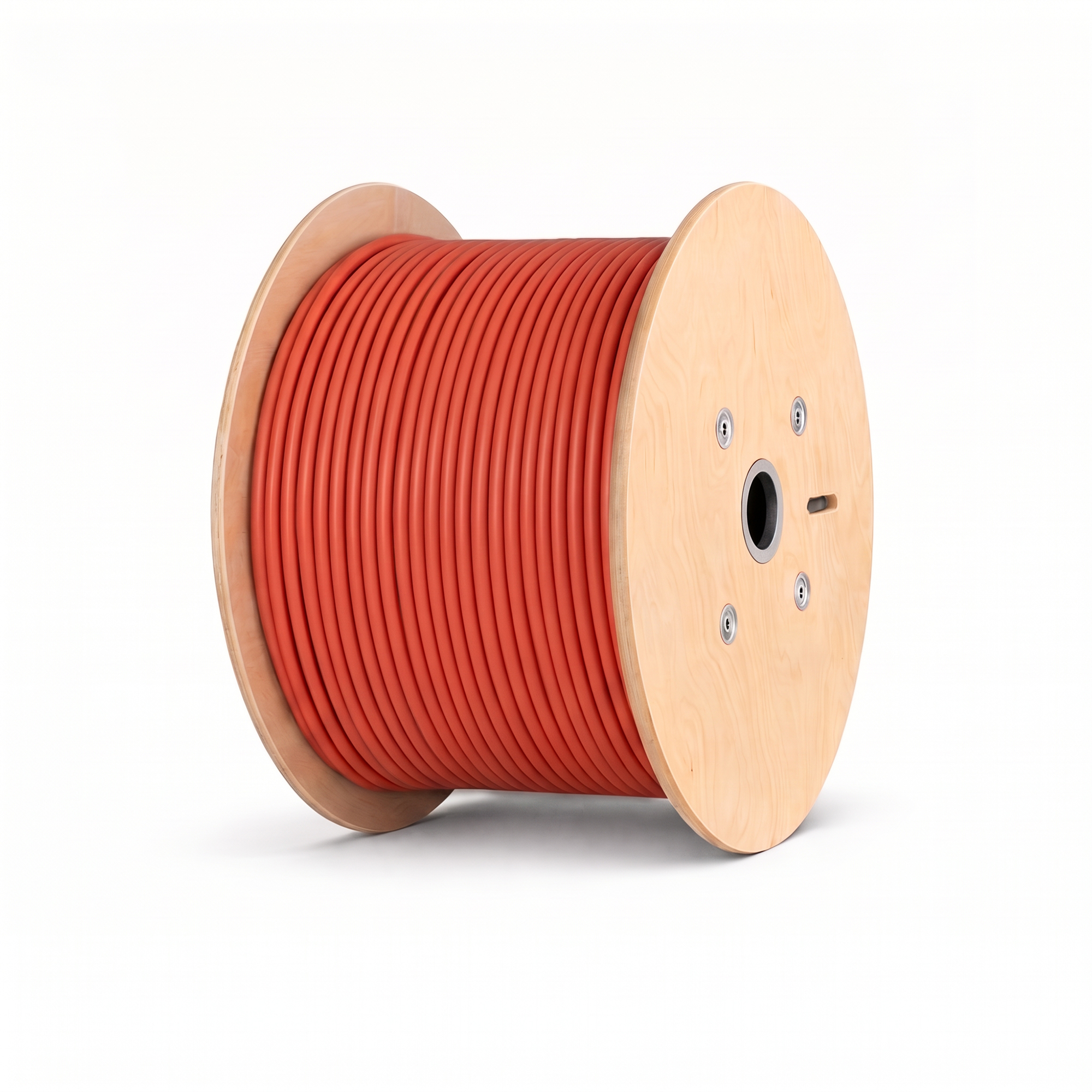 O-ring U/UTP CAT6 23AWG LSZH CPR B2ca Network Cable TUV&3P Approved - Red 3