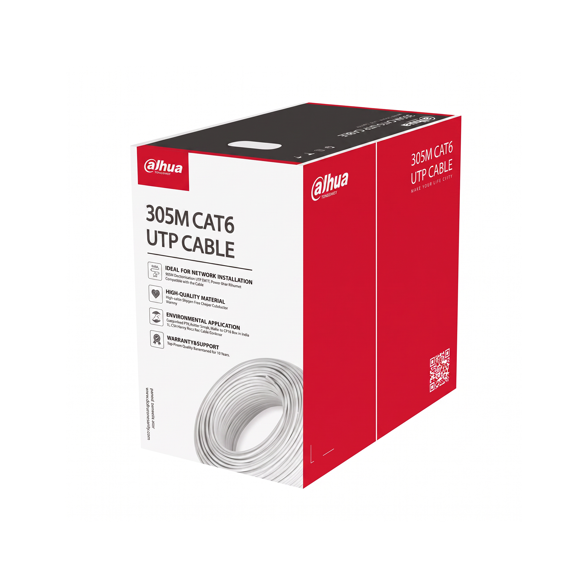 305m UTP CAT6 CPR E/UL CM Cable