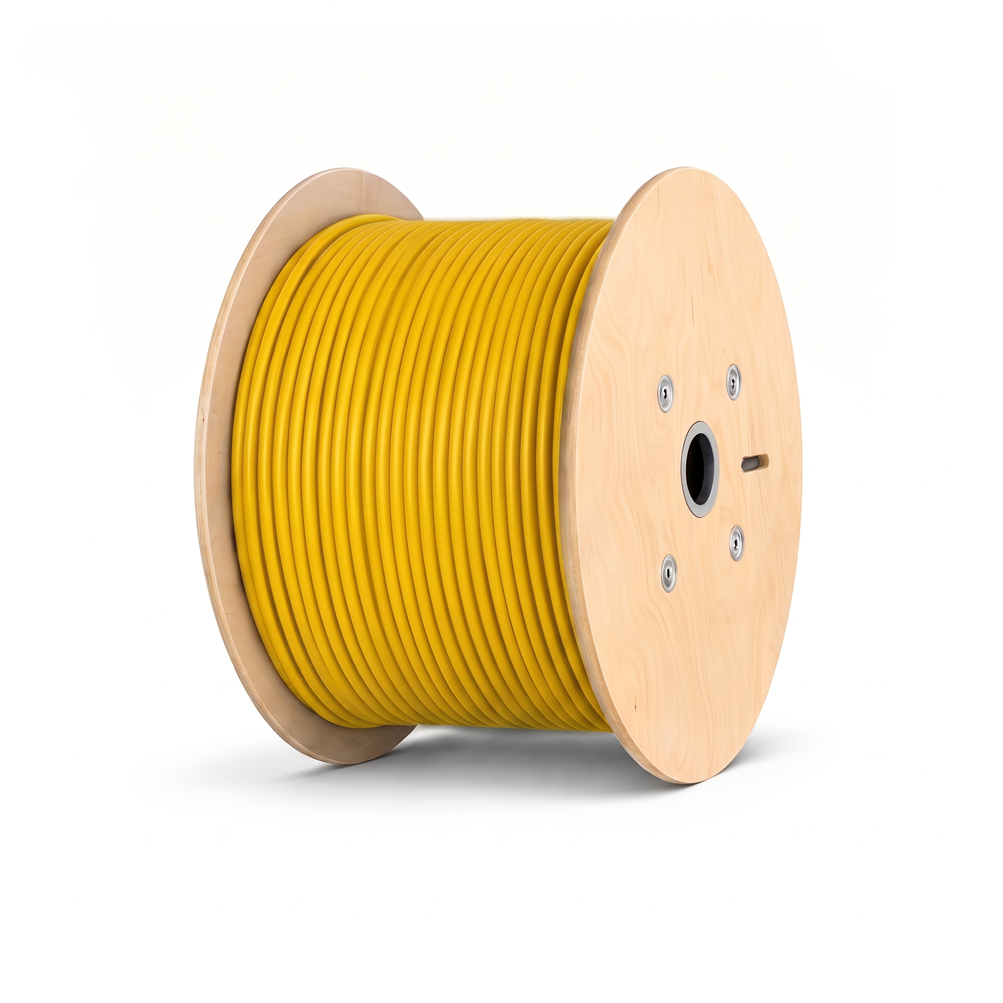 CAT6 23AWG LSZH CPR B2ca Network Cable TUV&3P Verified - Yellow 3