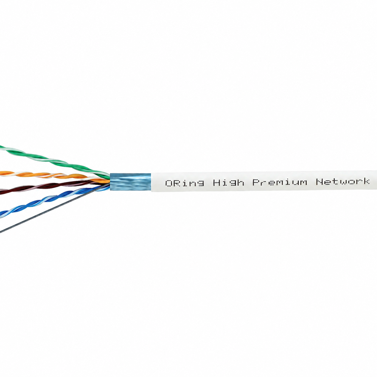 F/UTP CAT5e 24AWG LSZH Network Kablosu 305m. - Beyaz 2