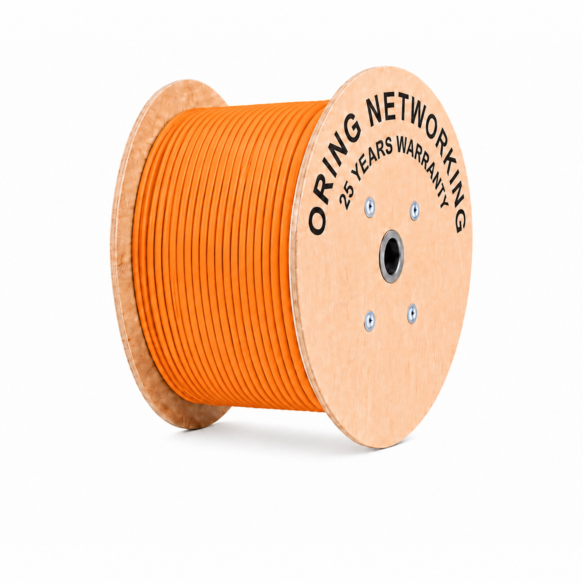 S/FTP CAT7 23AWG PIMF LSZH CPR B2ca Network Kablosu TUV&3P Verified 500m. - Turuncu 3