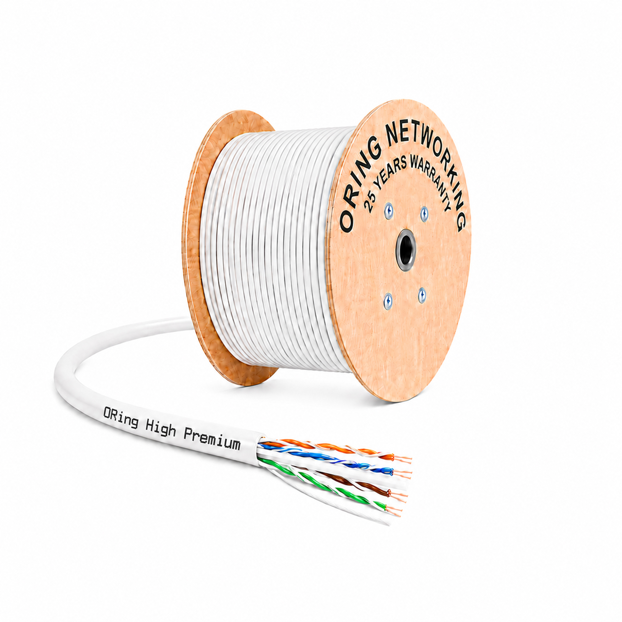 U/UTP CAT6 23AWG PVC Network Kablosu 500m 2