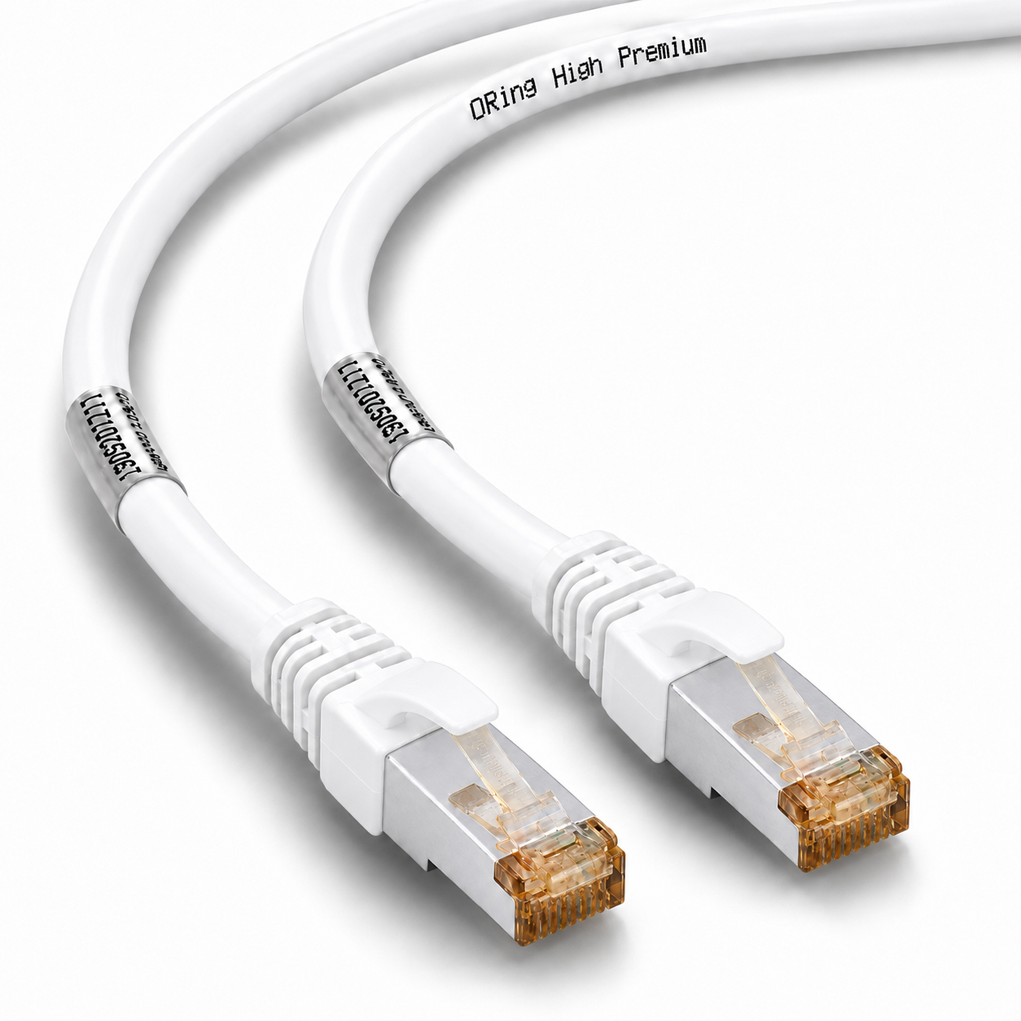 S/FTP CAT6a 10G 26AWG LSZH Patch Cord 2M