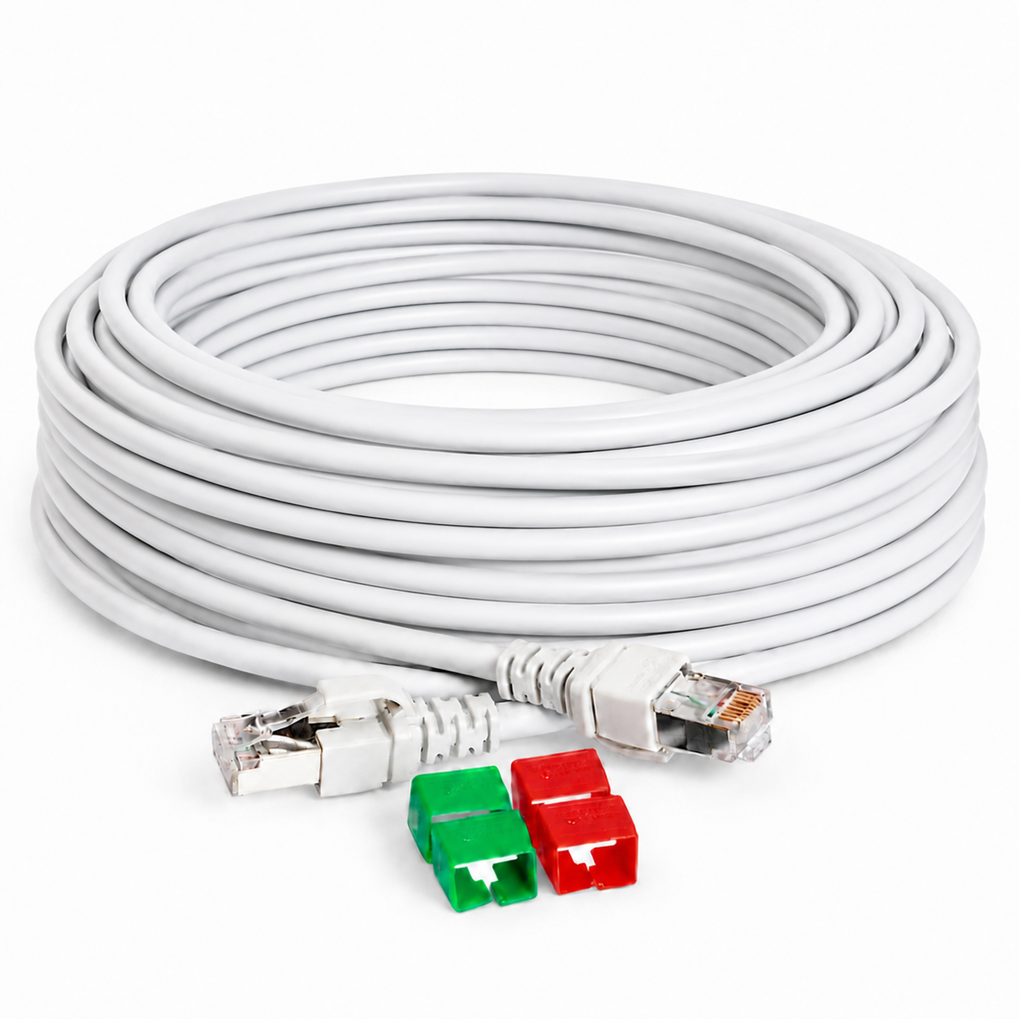 Actassi Bakır Patch Cord S/FTP Cat6A 550MHz LSZH 10m. 2