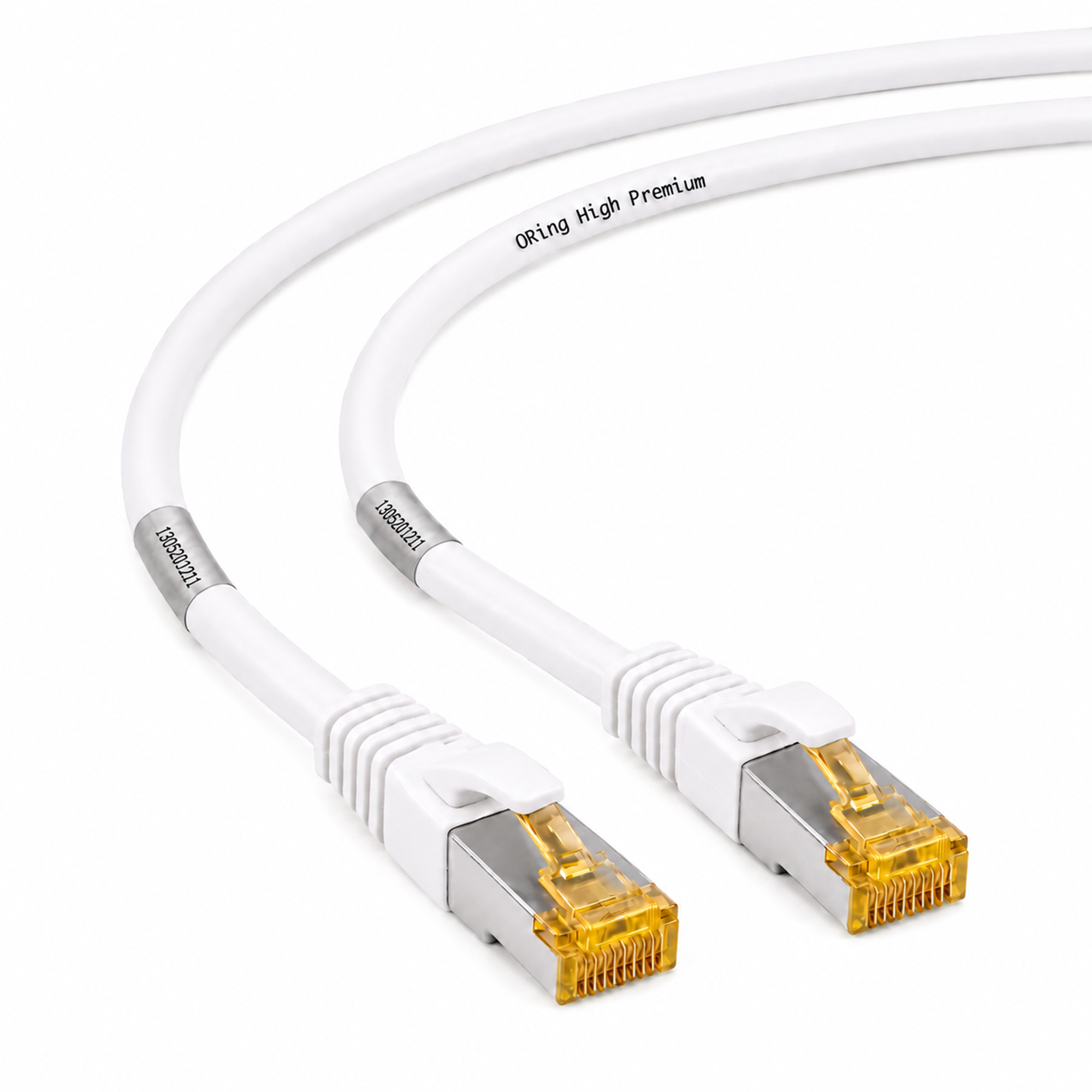 S/FTP CAT6a 10G 26AWG LSZH Patch Cord 2M