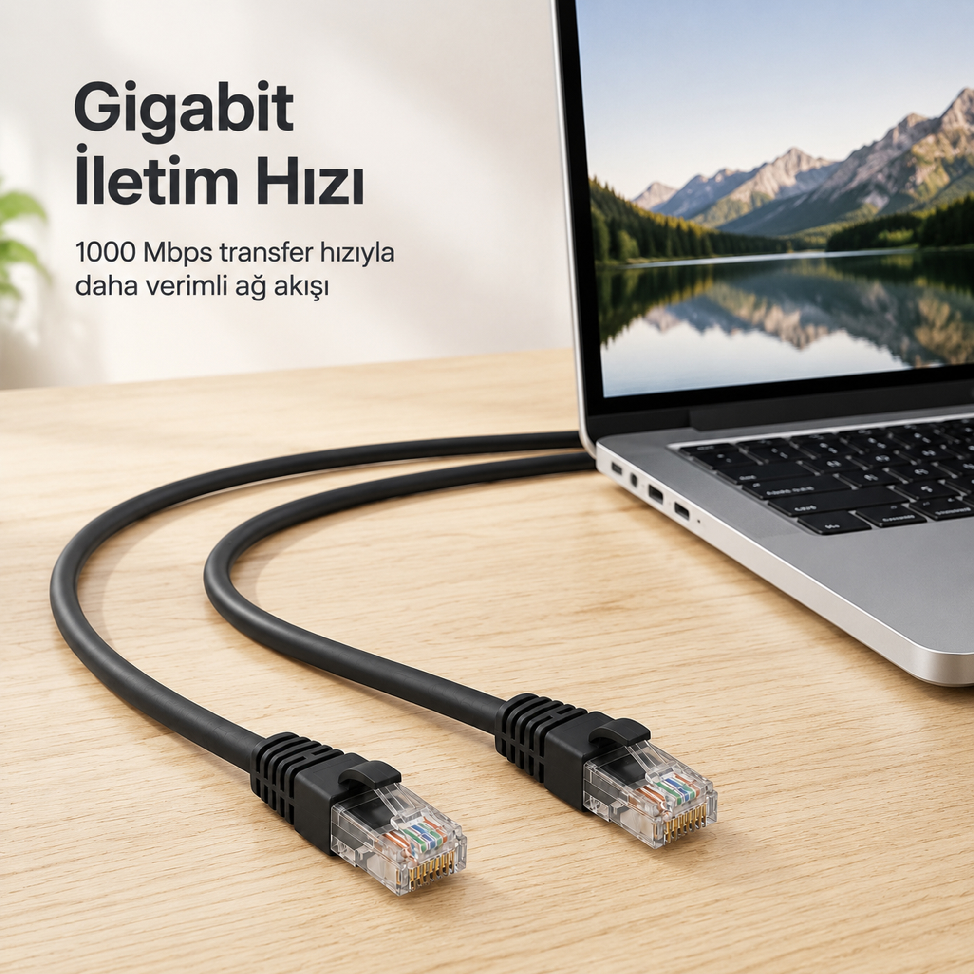 UTP CAT6 Patch Cable 5m - Black 4