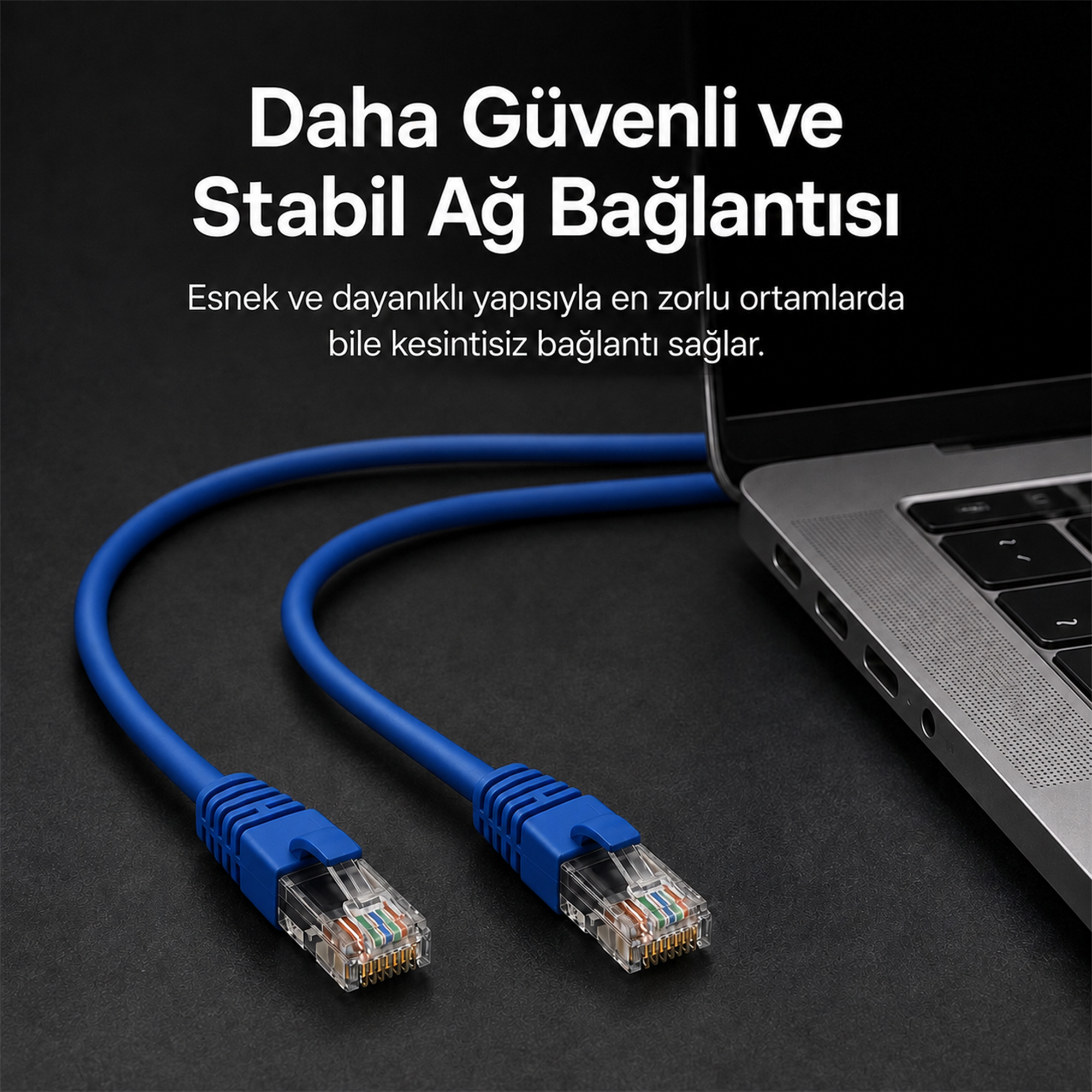 UTP CAT6 Patch Cable 5m - Blue 2