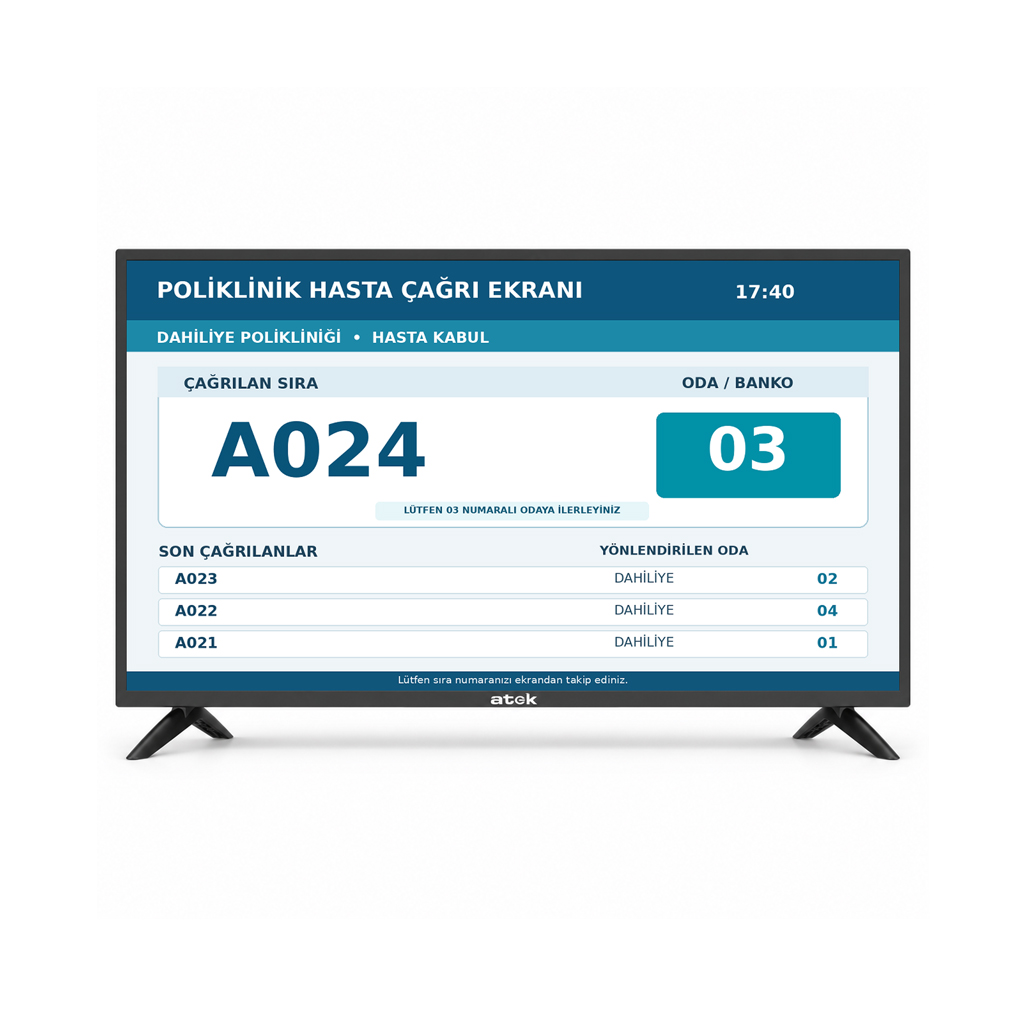 43" Android Queue & Information Display – IPS, Full HD, Speaker 2