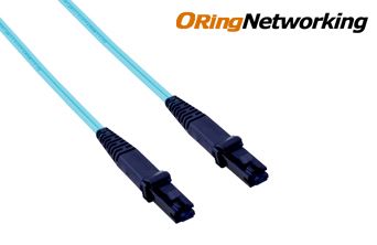 OM3 50/125 MTRJ/UPC - MTRJ/UPC - Multi Mode LSZH Fiber Optik Patch Kablo