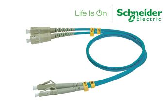 Actassi OM3 50/125 SCd-LCd Multi Mode LSZH Fiber Optik Patch Kablo - 1m
