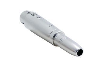 3 Pin XLR Female to 6.3mm Stereo Female 2