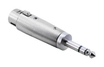 3 Pin XLR Dişi - 6.3mm Stereo Erkek Konnektör 2