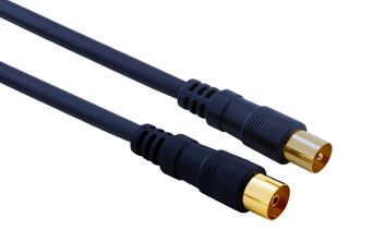 9.5mm TV Male to Female Cable 1.5M