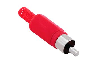 RCA Erkek Konnektör Plastik 2