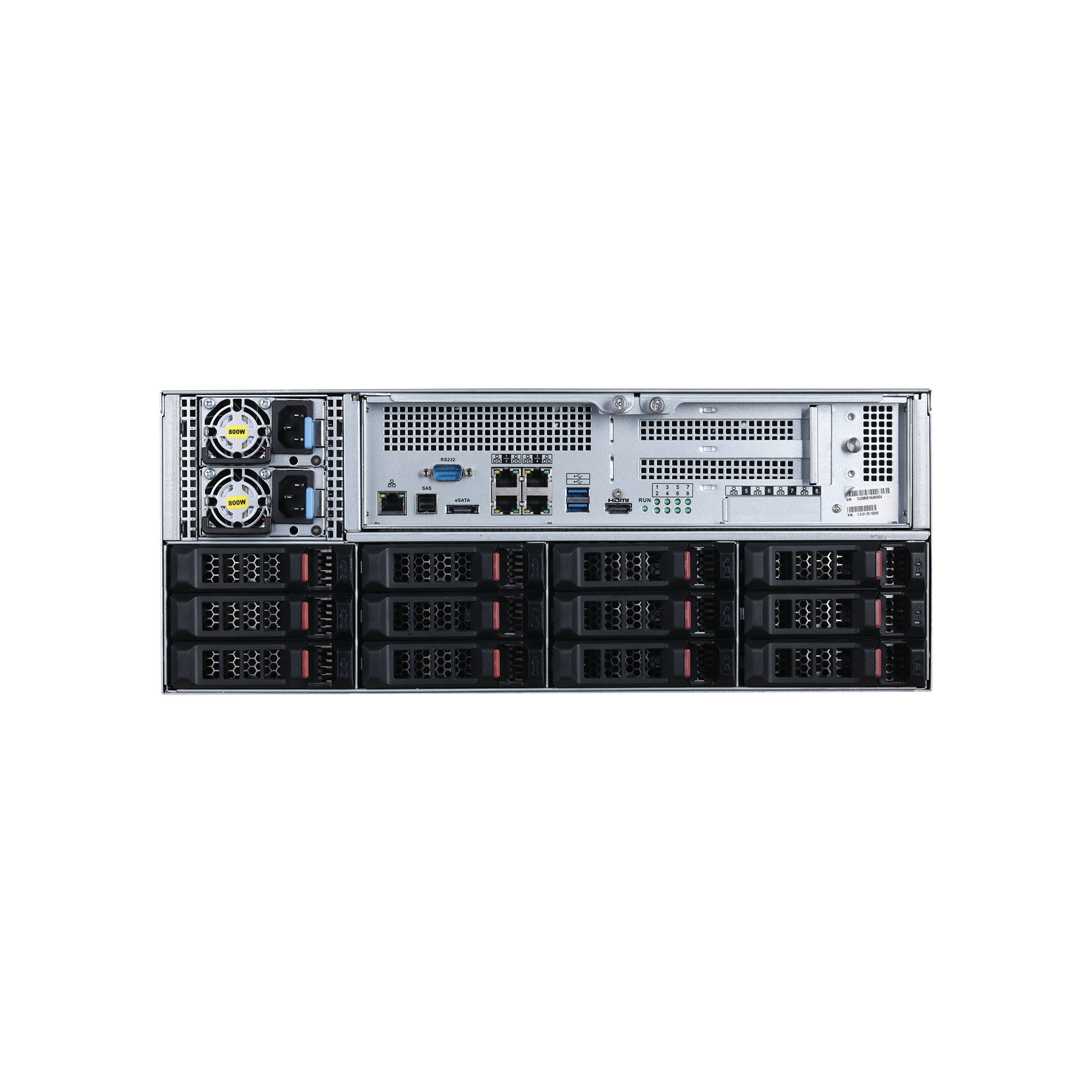 36-bay Embedded Video Storage 2