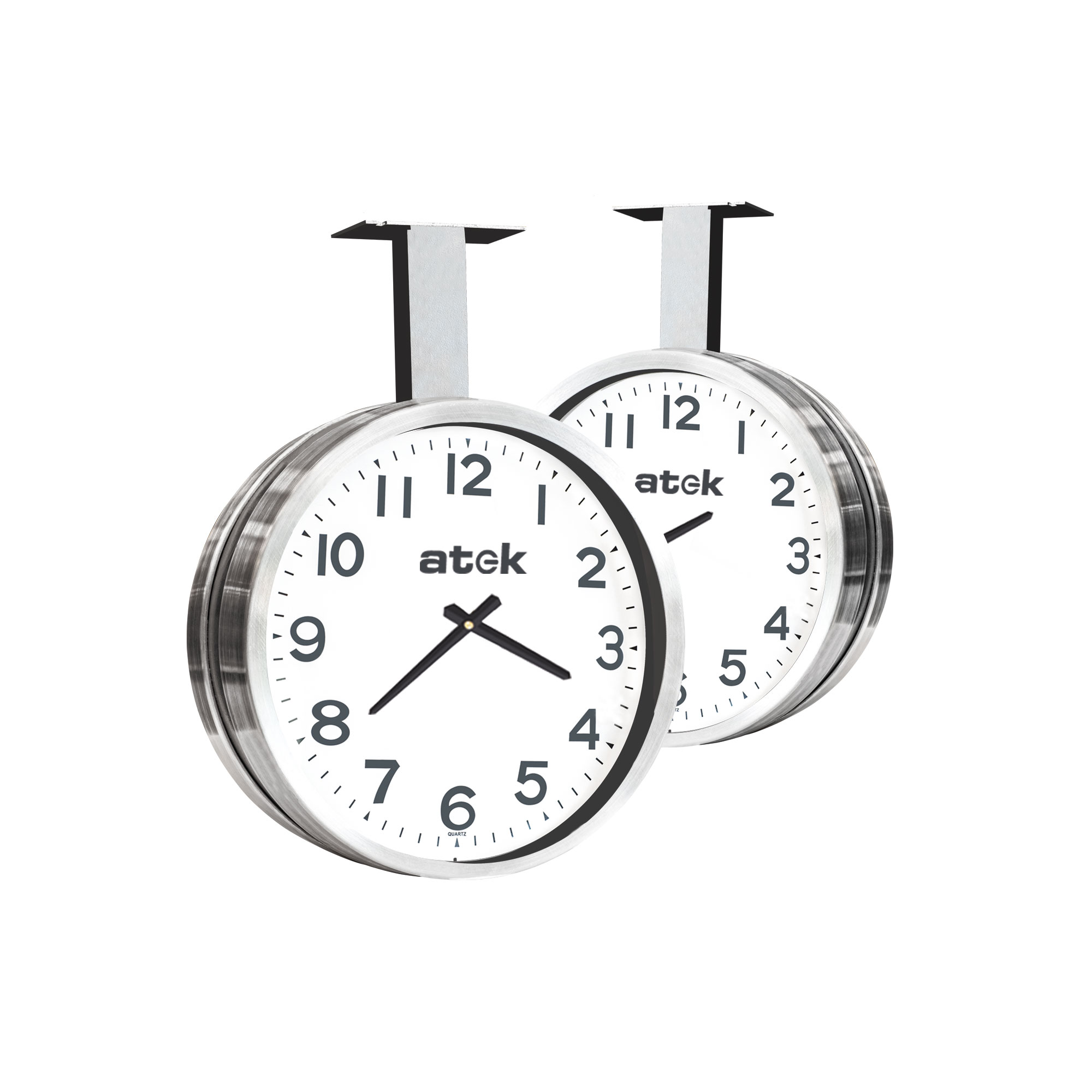 Double-Sided NTP Analog Clock – PoE