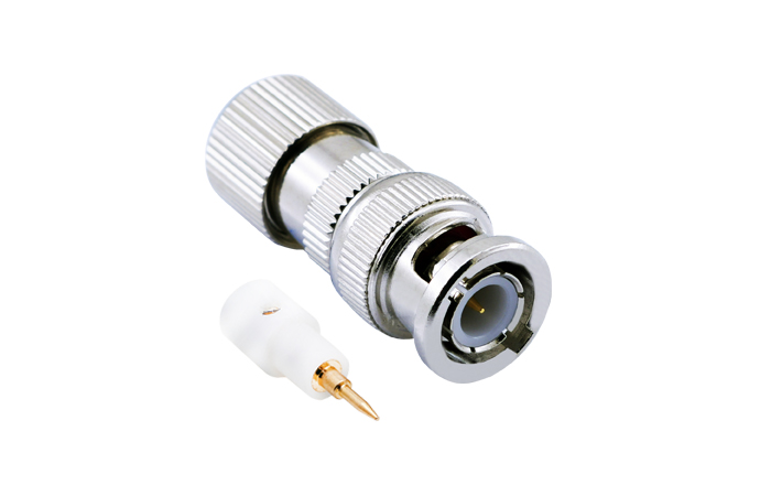 BNC Nickel Screw On Type RG58 RG59 - RG6